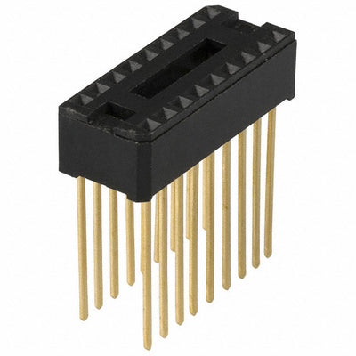 C9118-00 by Aries Electronics - CONNECTOR IC DIP SOCKET 18POS GOLD