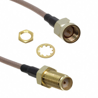 CA-DKCA1-152L5-APAJ by Adam Tech - CABLE ASSY SMA JACK TO PLUG 5.984