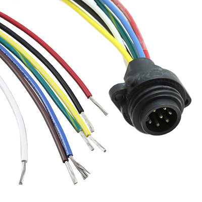 CA0161G116005 by Amphenol Sine Systems Corp - CABLE 7POS MALE TO WIRE 1.64