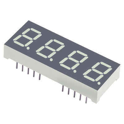 CA04-41SURKWA by Kingbright - .4"" 4-DIGIT RED LED DISPLAY
