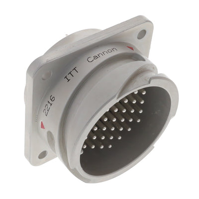 CA3102E28-21P-B-A241 by ITT Cannon, LLC - CA-B 37C 37#16 PIN BOX RECEPTACLE