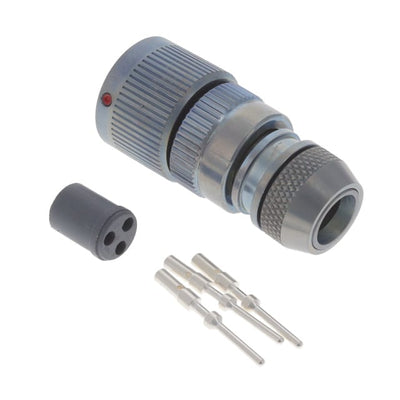 CA3106E10SL-3P-B-15-A240 by ITT Cannon, LLC - CA-B 3C 3#16S PIN INLINE PLUG