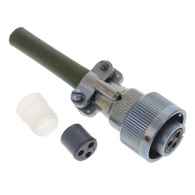 CA3106E14S-1S-B-A240 by ITT Cannon, LLC - CA-B 3C 3#16S SKT INLINE PLUG