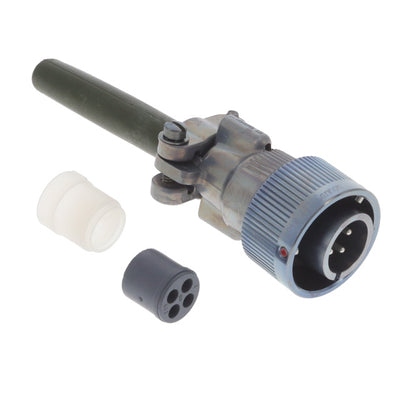 CA3106E14S-2P-B-A240 by ITT Cannon, LLC - CA-B 4C 4#16S PIN INLINE PLUG
