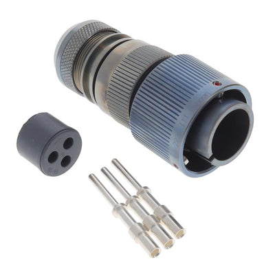 CA3106E16-10P-B-15-A240 by ITT Cannon, LLC - CA-B 3C 3#12 PIN INLINE PLUG