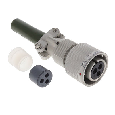 CA3106E16-10S-B-A241 by ITT Cannon, LLC - CA-B 3C 3#12 SKT INLINE PLUG