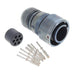 CA3106E16S-1P-B-15-A240 by ITT Cannon, LLC - CA-B 7C 7#16S PIN INLINE PLUG