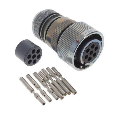 CA3106E16S-1S-B-15-A240 by ITT Cannon, LLC - CA-B 7C 7#16S SKT INLINE PLUG