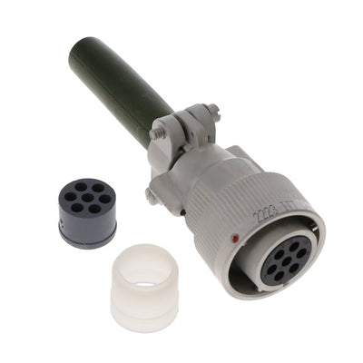 CA3106E16S-1S-B-A241 by ITT Cannon, LLC - CA-B 7C 7#16S SKT INLINE PLUG