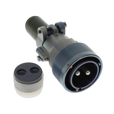 CA3106E24-9P-B-A240 by ITT Cannon, LLC - CA-B 2C 2#4 PIN INLINE PLUG