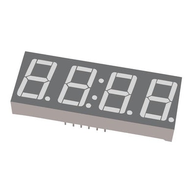 CA56-21SURKWA by Kingbright - .56"" 4-DIGIT RED LED DISPLAY