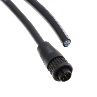 CA62806P07990 by Conxall/Switchcraft - CABLE 6POS MALE TO WIRE 6.56