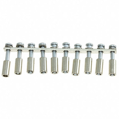 CA721/10 by Altech Corporation - JUMPER TERM BLK 10POS ROUND PIN