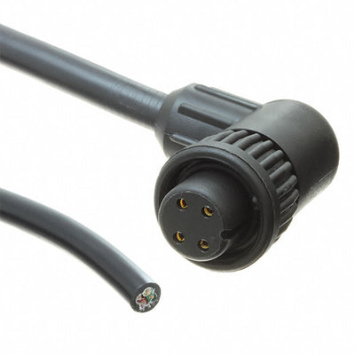 CARA62804S07990 by Conxall/Switchcraft - CABLE 4POS FMALE TO WIRE 6.56