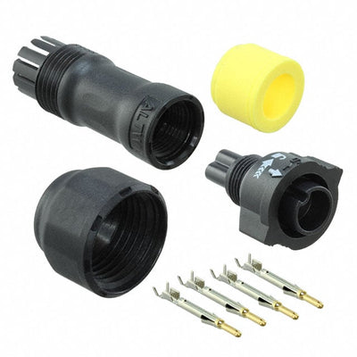 CB-04BFMA-QL8MP0 by Amphenol LTW - CONNECTOR PLUG MALE 4POS GOLD CRIMP