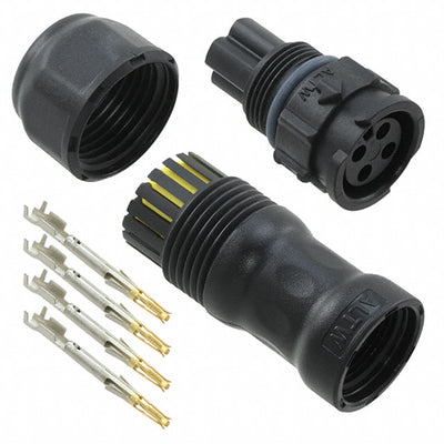 CB-04BMFA-QL8MP0 by Amphenol LTW - CONNECTOR RECPT FMALE 4POS GOLD CRIMP