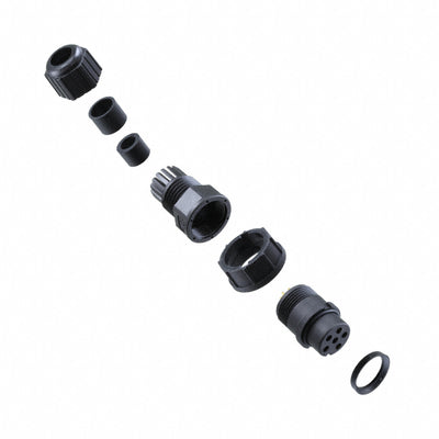 CB-06BFFA-LL7001 by Amphenol LTW - CONNECTOR PLUG FMALE 6P GOLD SLDR CUP