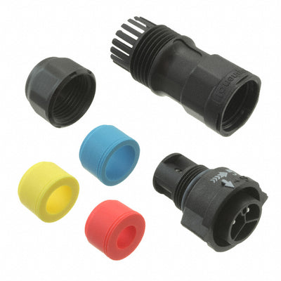 CC-02BFMB-QL8APP by Amphenol LTW - CONNECTOR PLUG MALE 2POS GOLD SCREW