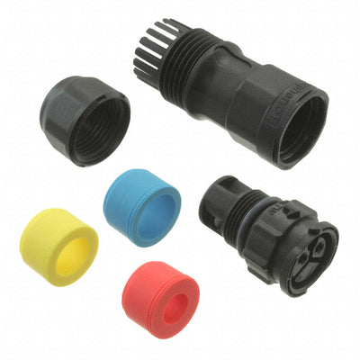CC-02BMFB-QL8APP by Amphenol LTW - CONNECTOR RECPT FMALE 2POS GOLD SCREW