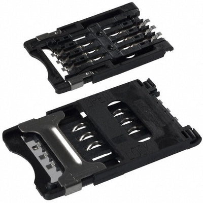 CCM03-3001LFT R102 by C&K - CONNECTOR SIM/SAM CARD HINGED TYPE