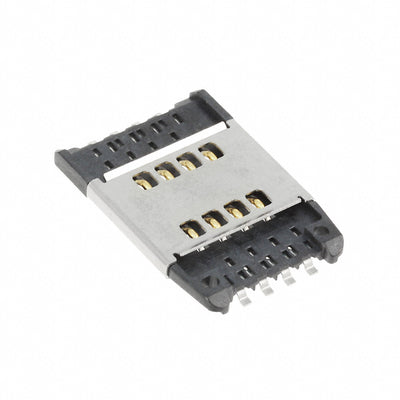 CCM03-3504LFT R122 by C&K - CONNECTOR SIM/SAM CARD PUSH-PULL R/A