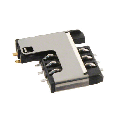 CCM03-3754LFT R102 by C&K - CONNECTOR SIM/SAM CARD PUSH-PULL R/A
