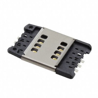 CCM033505LFTR122 by C&K - CONNECTOR SIM/SAM CARD PUSH-PULL R/A