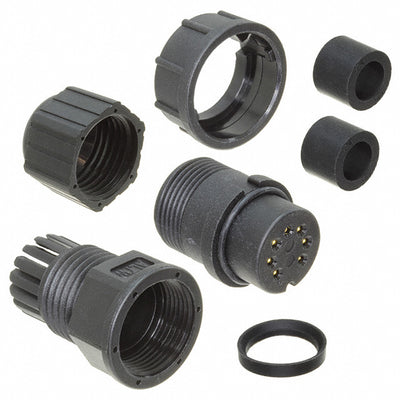 CD-07BFFA-LL7001 by Amphenol LTW - CONNECTOR PLUG FMALE 7P GOLD SLDR CUP