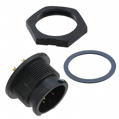 CD-08PMMS-QC8001 by Amphenol LTW - CONNECTOR RECPT MALE 8P GOLD SLDR CUP
