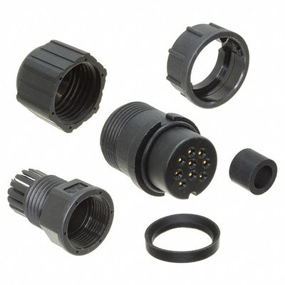 CD-09BFFA-SL7001 by Amphenol LTW - CONNECTOR PLUG FMALE 9P GOLD SLDR CUP