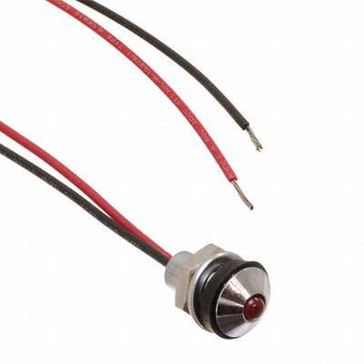 CD-1-2702-9908-I by Visual Communications Company - VCC - PMI DIA .236"" (6MM) RED 12V