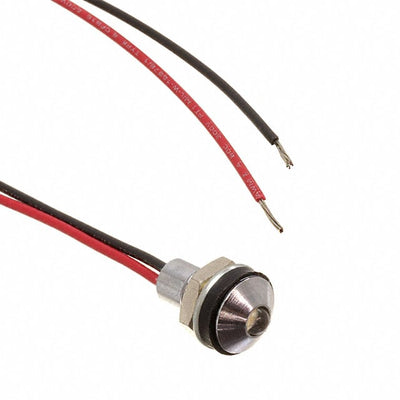 CD-1-8712-9909-I by Visual Communications Company - VCC - PMI DIA .236"" (6MM) WHITE 12V