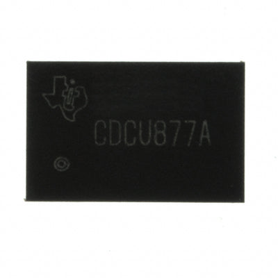 CDCU877AZQLT by Texas Instruments - IC PLL CLOCK DRIVER 1.8V 52-BGA