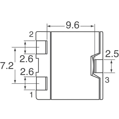 CDEP134NP-6R0MC-HT by Sumida America Components Inc. - FIXED INDUCTOR 6UH 6.5A 18.4 MOHM SMD
