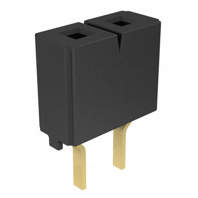CES-101-02-G-D by Samtec Inc. - CONNECTOR RECPT 2POS GOLD PCB