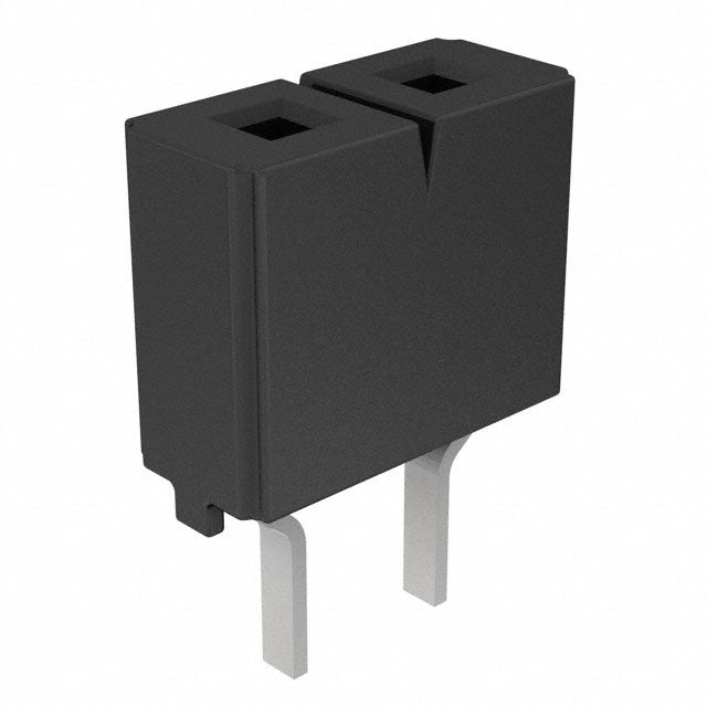 CES-101-02-L-D by Samtec Inc. - CONNECTOR RECPT 2POS GOLD PCB