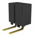 CES-102-02-G-S-RA by Samtec Inc. - CONNECTOR RECPT 2POS 0.1 GOLD PCB R/A