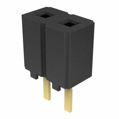 CES-102-01-G-S by Samtec Inc. - CONNECTOR RECPT 2POS 0.1 GOLD PCB