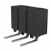CES-103-02-L-S-RA by Samtec Inc. - CONNECTOR RECPT 3POS 0.1 GOLD PCB R/A