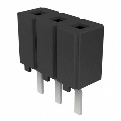 CES-103-01-S-S by Samtec Inc. - CONNECTOR RECPT 3POS 0.1 GOLD PCB
