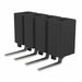CES-104-02-S-S-RA by Samtec Inc. - CONNECTOR RECPT 4POS 0.1 GOLD PCB R/A
