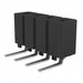 CES-104-02-L-S-RA by Samtec Inc. - CONNECTOR RECPT 4POS 0.1 GOLD PCB R/A