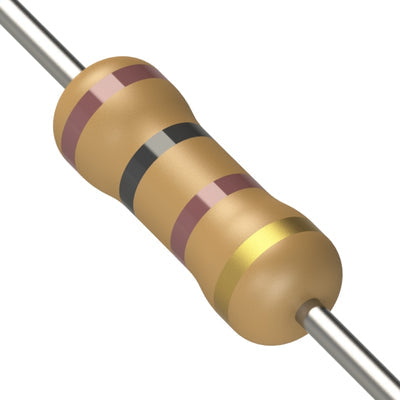 CF1/2CT52R102J by KOA Speer Electronics, Inc. - RESISTOR 1K OHM 5% 1/2W AXIAL