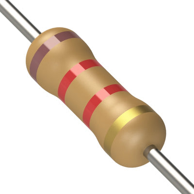 CF1/2CT52R122J by KOA Speer Electronics, Inc. - RESISTOR 1.2K OHM 5% 1/2W AXIAL