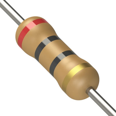 CF1/2CT52R200J by KOA Speer Electronics, Inc. - RESISTOR 20 OHM 5% 1/2W AXIAL