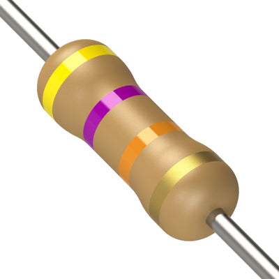 CF1/2CT52R473J by KOA Speer Electronics, Inc. - RESISTOR 47K OHM 5% 1/2W AXIAL