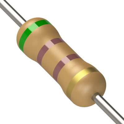 CF1/2CT52R511J by KOA Speer Electronics, Inc. - RESISTOR 510 OHM 5% 1/2W AXIAL