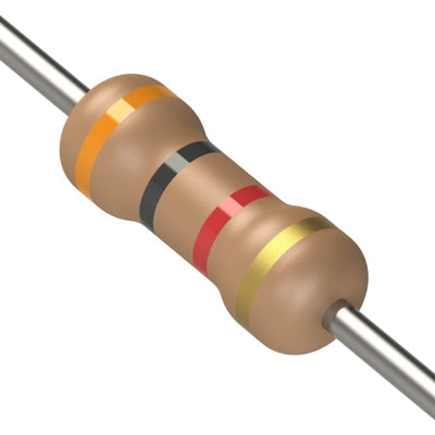 CF1/4C302J by KOA Speer Electronics, Inc. - RESISTOR 3K OHM 5% 1/4W AXIAL