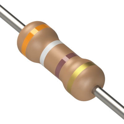 CF1/4C391J by KOA Speer Electronics, Inc. - RESISTOR 390 OHM 5% 1/4W AXIAL