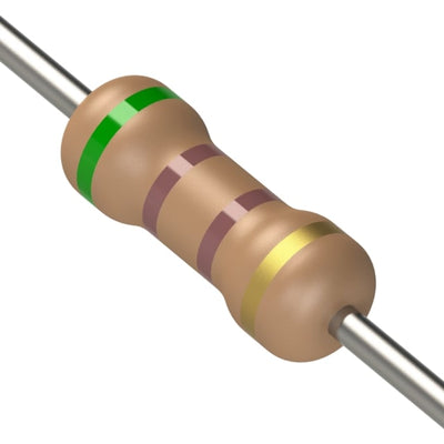 CF1/4C511J by KOA Speer Electronics, Inc. - RESISTOR 510 OHM 5% 1/4W AXIAL